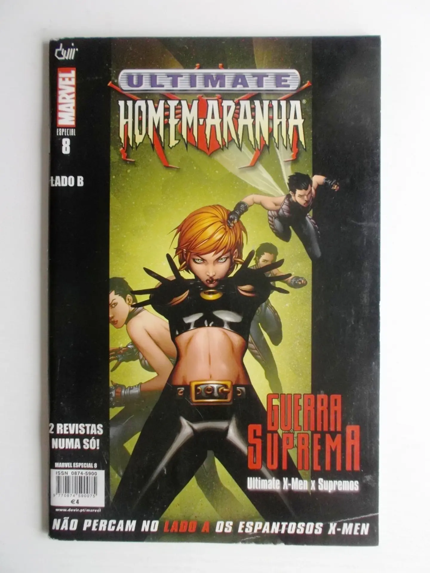 Marvel Especial 08 - X-Men | Homem Aranha / Os Supremos | Marvel Comics Portugal 2