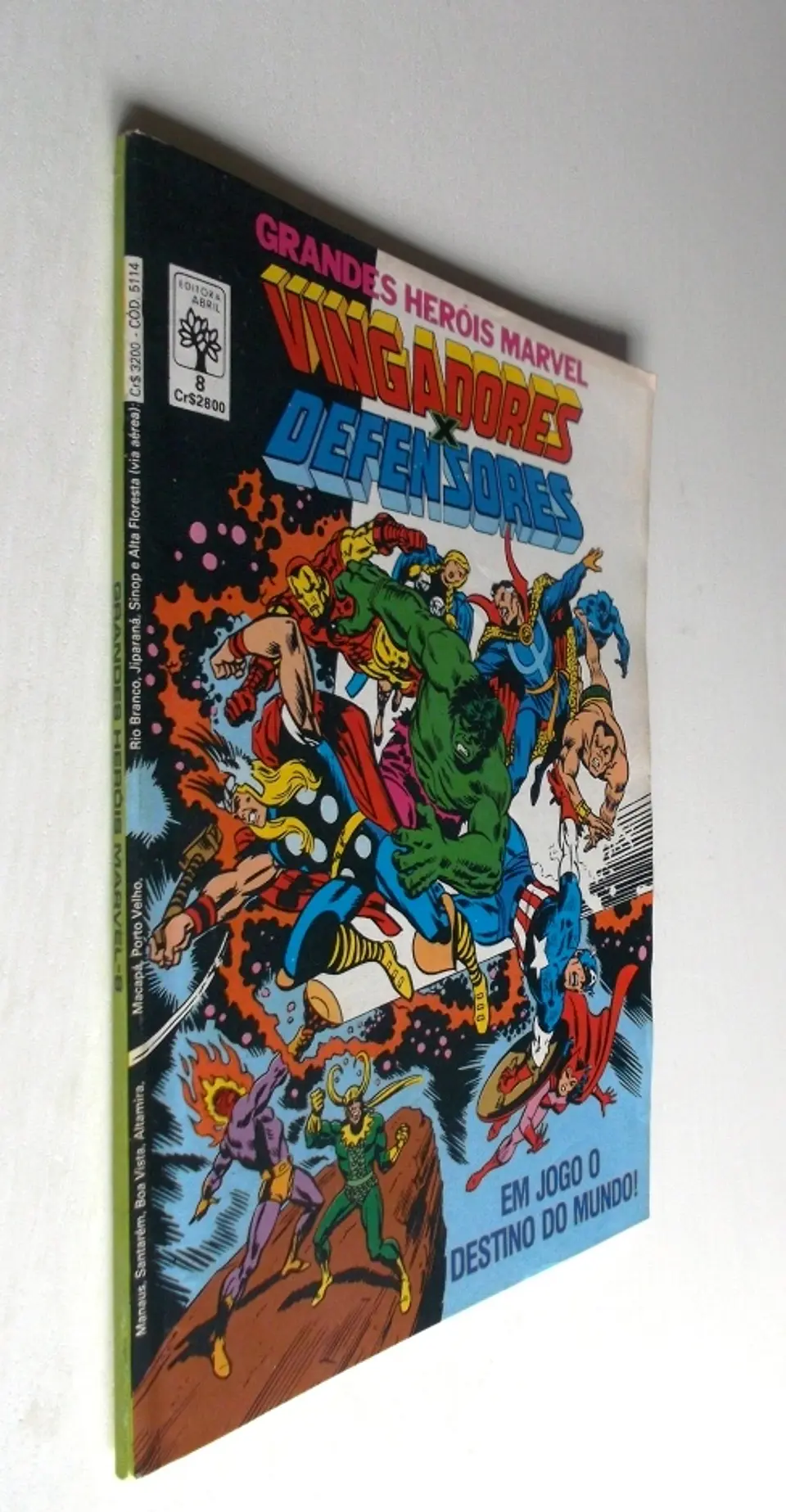 Grandes Heróis Marvel 08 - Vingadores | Defensores 3