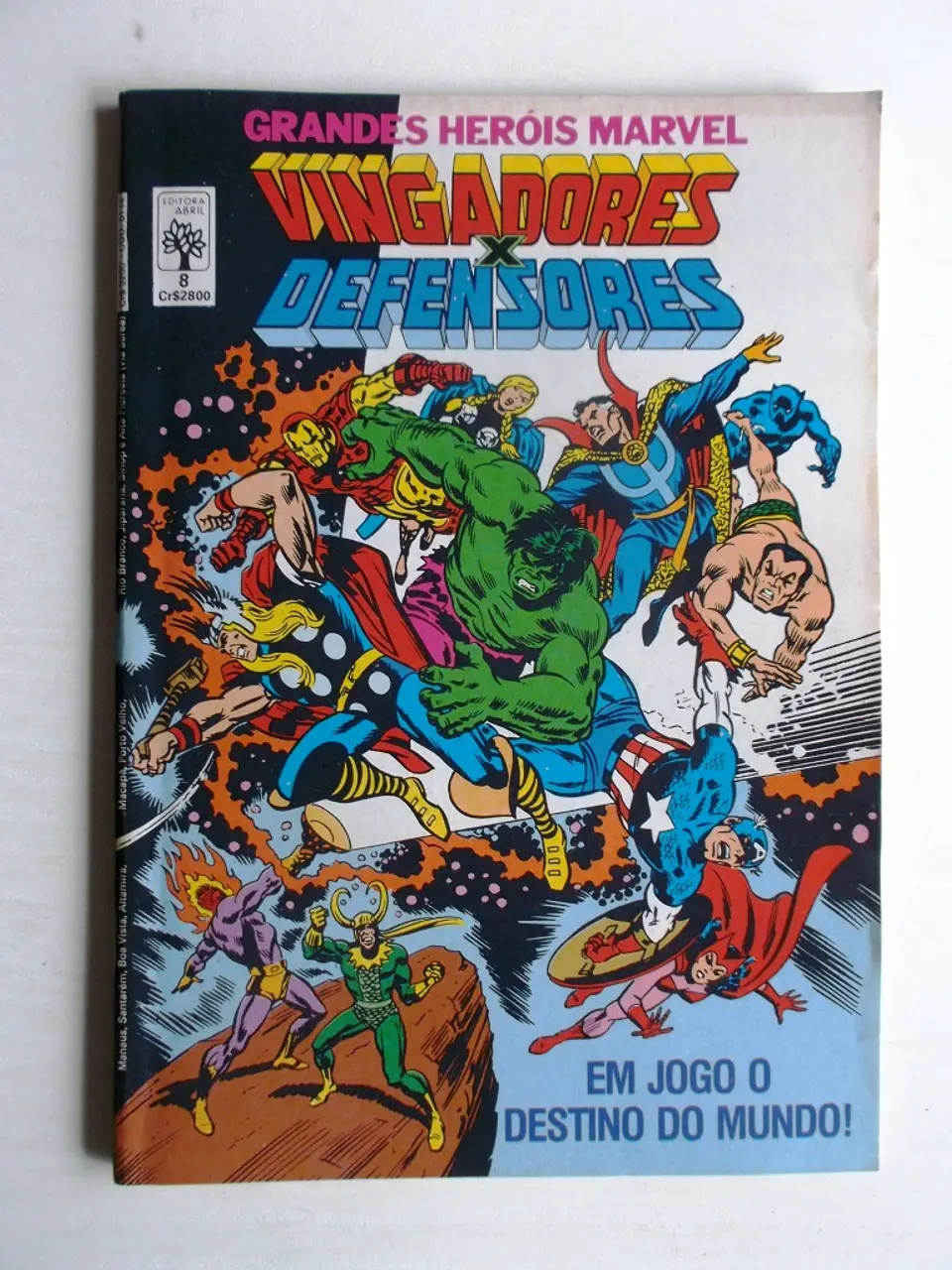 Grandes Heróis Marvel 08 - Vingadores | Defensores 1