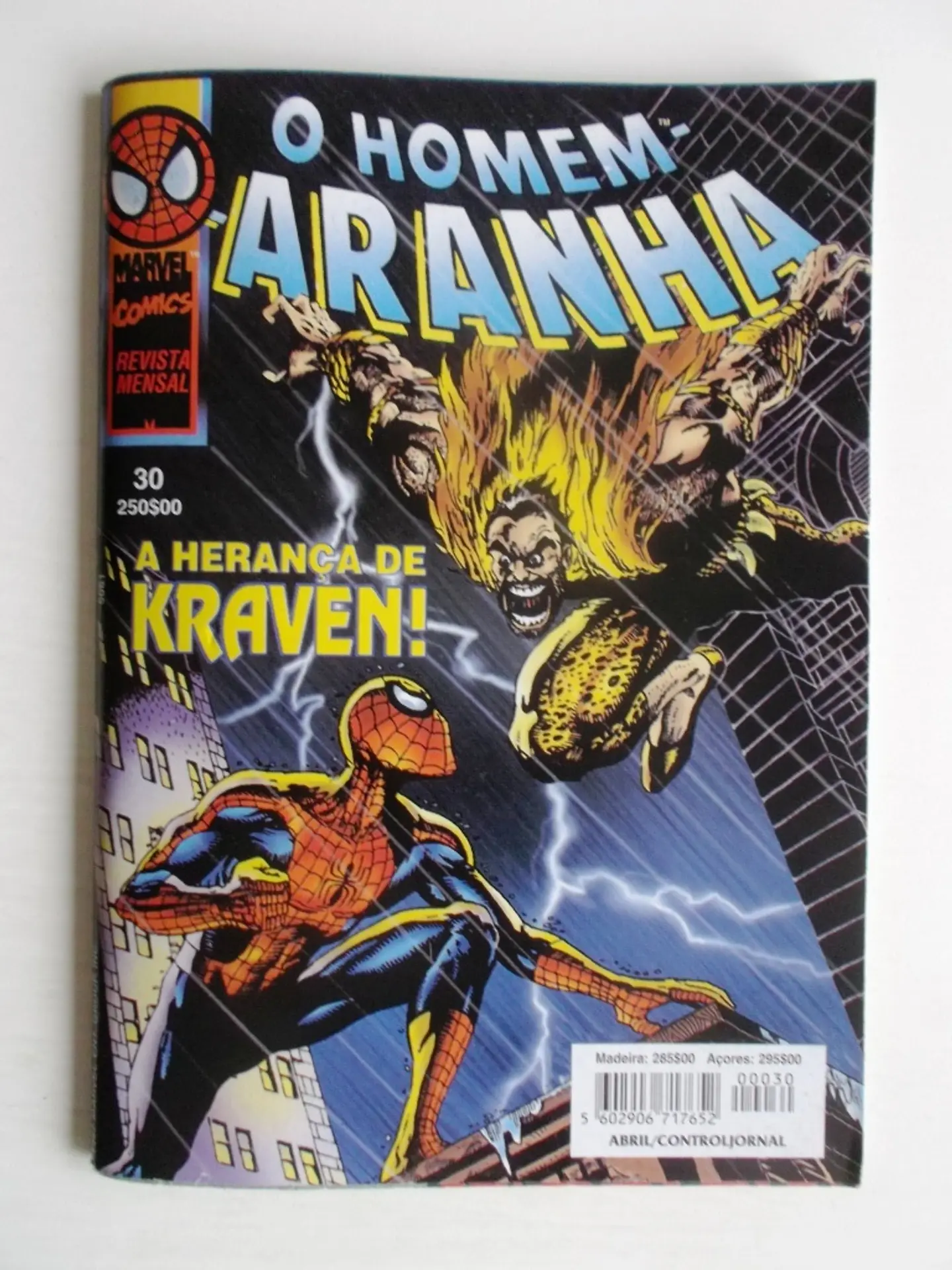 Homem Aranha 30 - Marvel Comics 1
