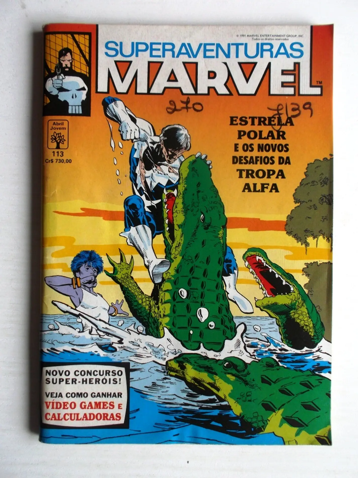 Superaventuras Marvel 113 - Tropa Alfa - Marvel Comics  1