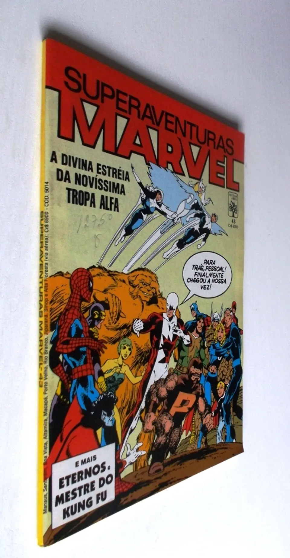 Superaventuras Marvel 043 - Tropa Alfa - Marvel Comics 3