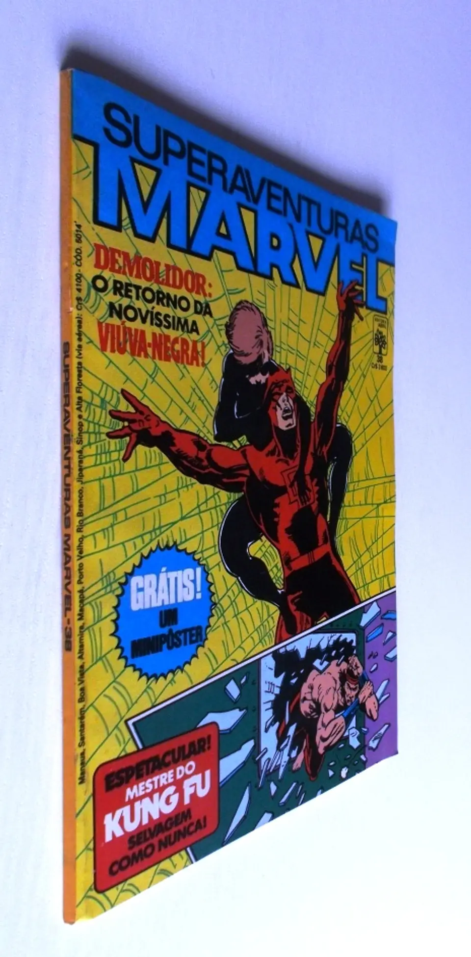 Superaventuras Marvel 038 (com mini poster) - Demolidor - Marvel Comics 3