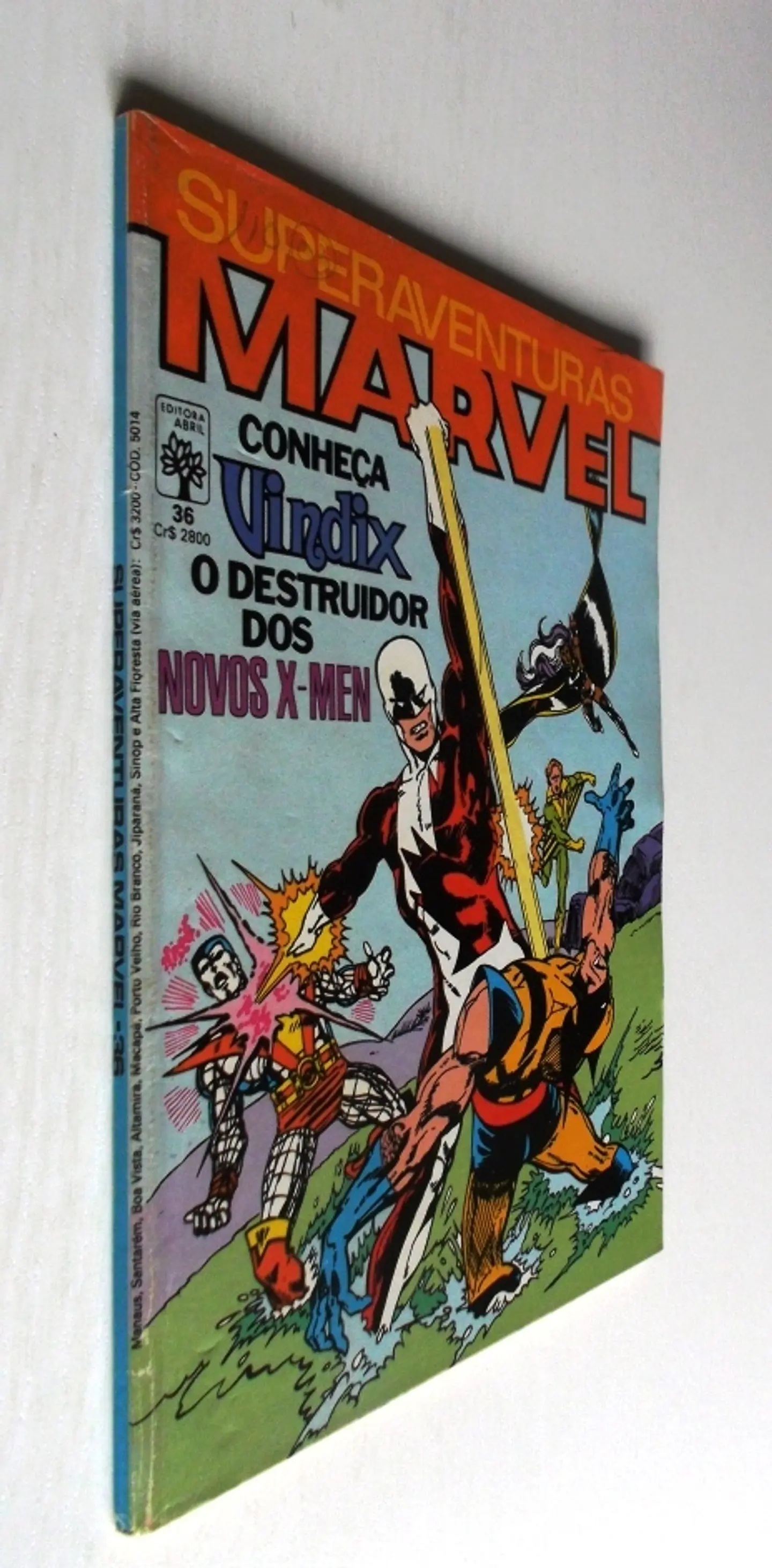 Superaventuras Marvel 036 - Tropa Alfa / X-Men - Marvel Comics 3