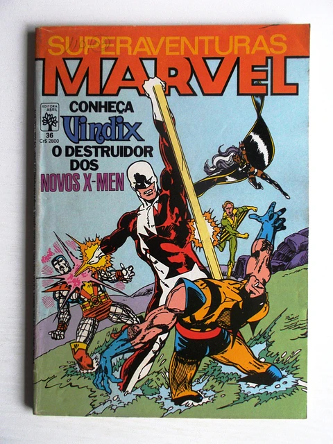 Superaventuras Marvel 036 - Tropa Alfa / X-Men - Marvel Comics