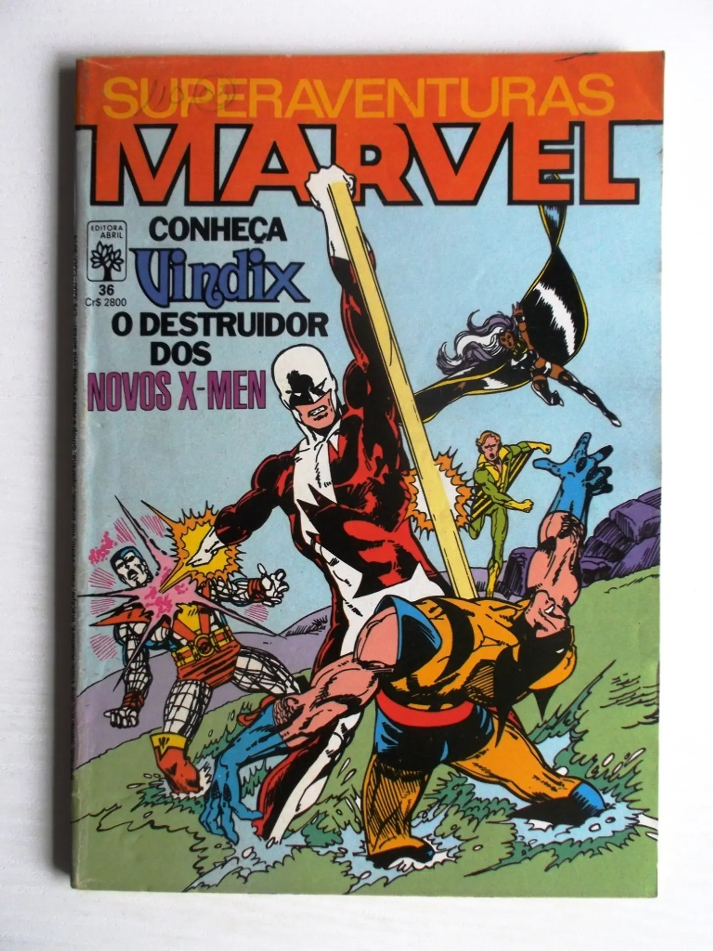 Superaventuras Marvel 036 - Tropa Alfa / X-Men - Marvel Comics 1