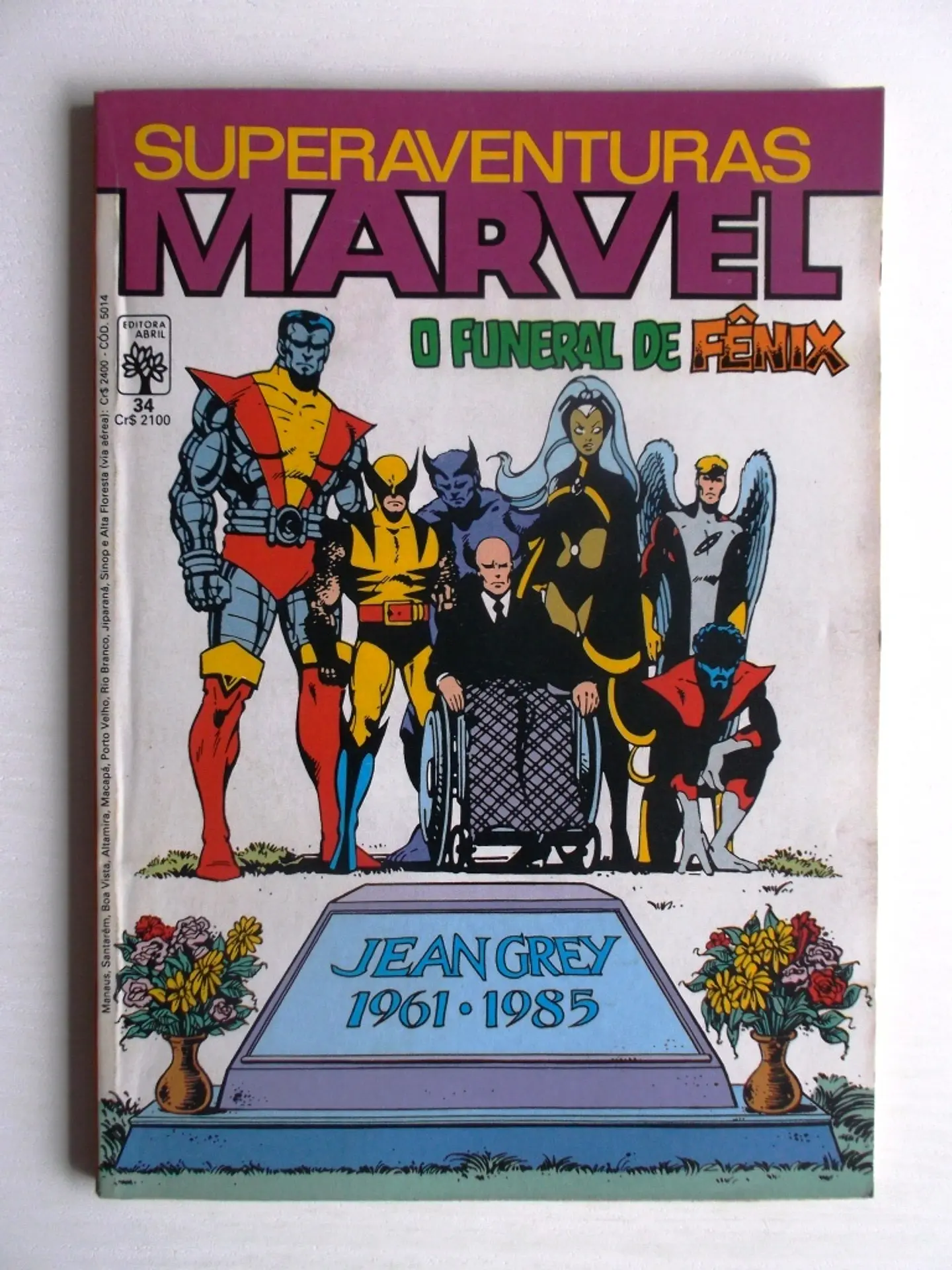Superaventuras Marvel 034 - X-Men - Marvel Comics 1