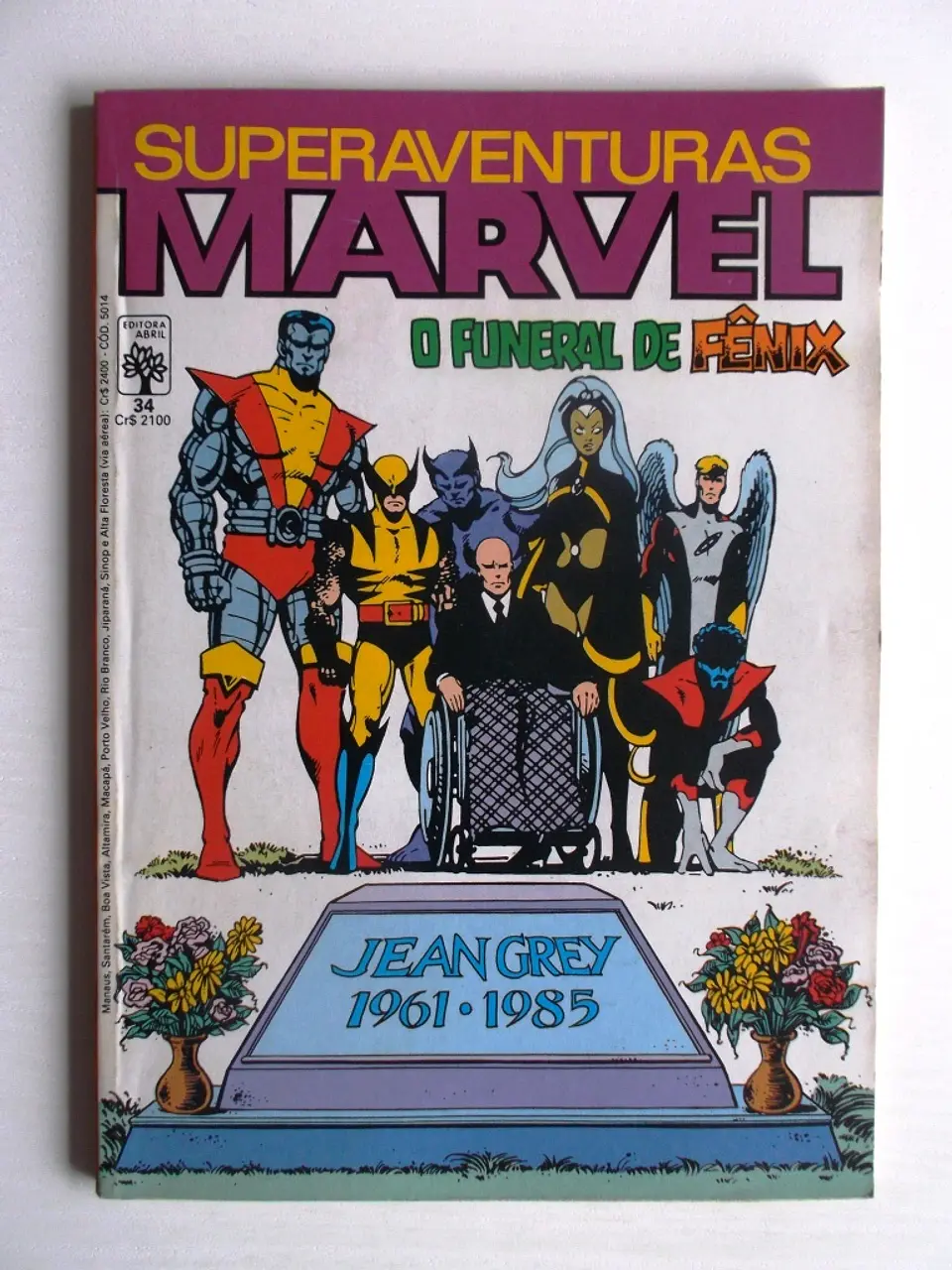 Superaventuras Marvel 034 - X-Men - Marvel Comics 1