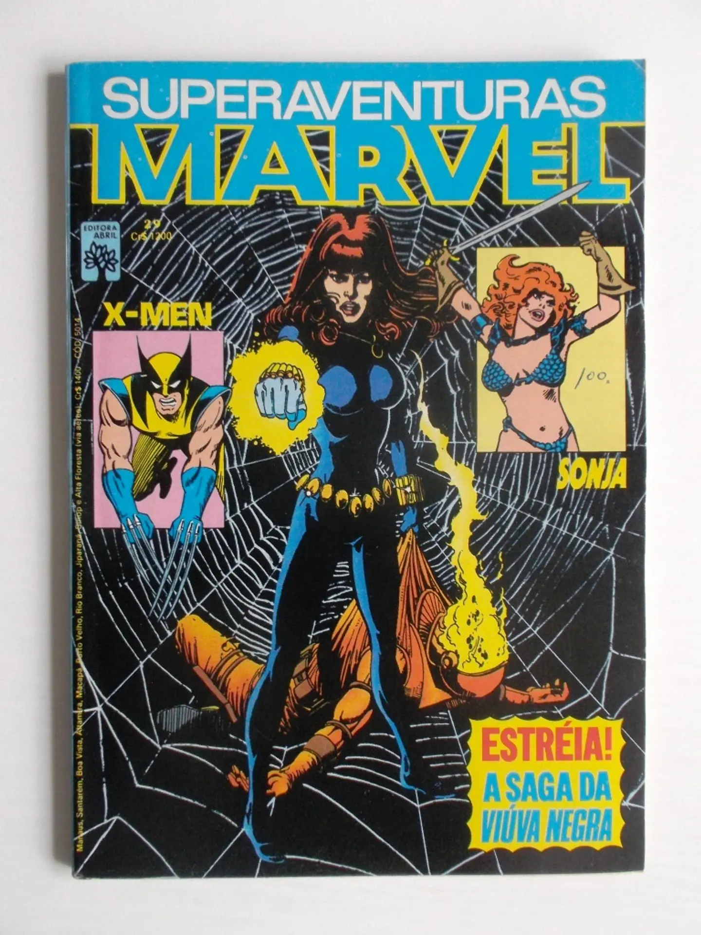 Superaventuras Marvel 029 - Viúva Negra - Marvel Comics 1