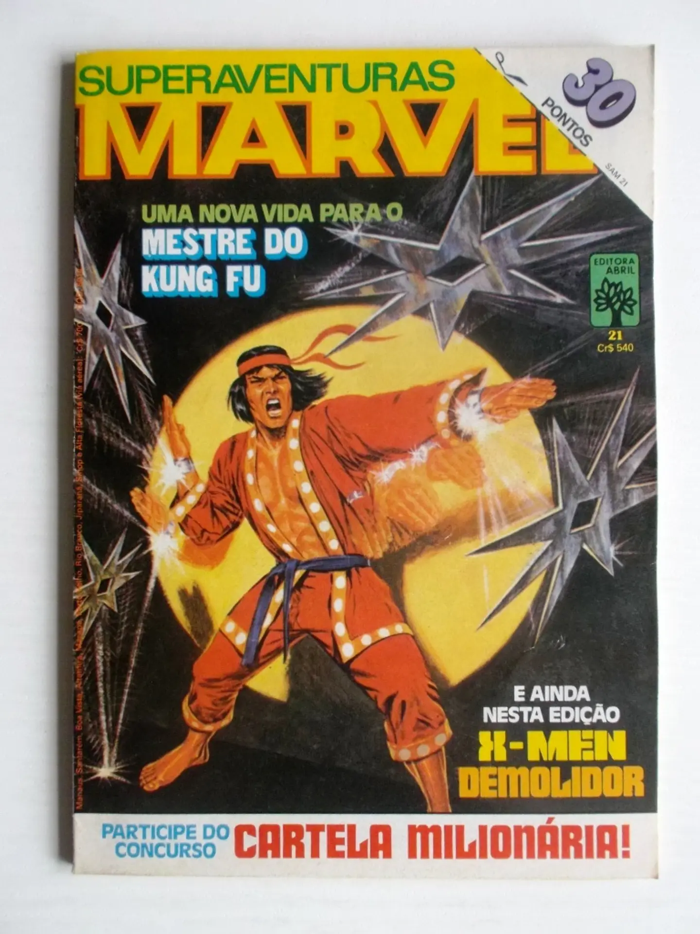Superaventuras Marvel 021 - Mestre do Kung Fu - Marvel Comics 1