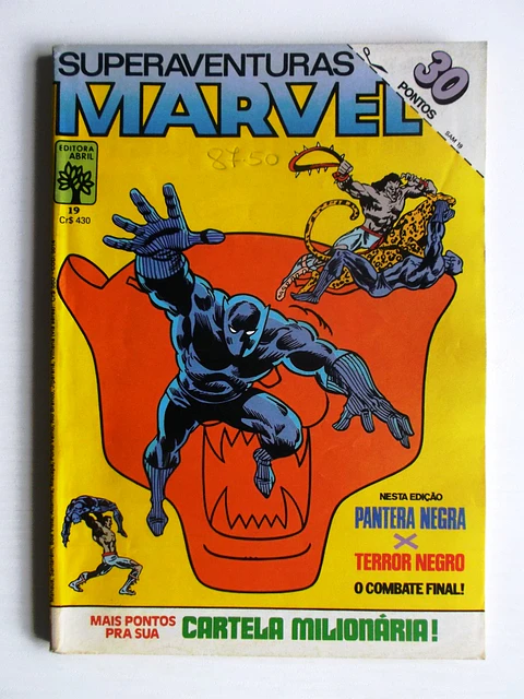 Superaventuras Marvel 019 - Pantera Negra - Marvel Comics