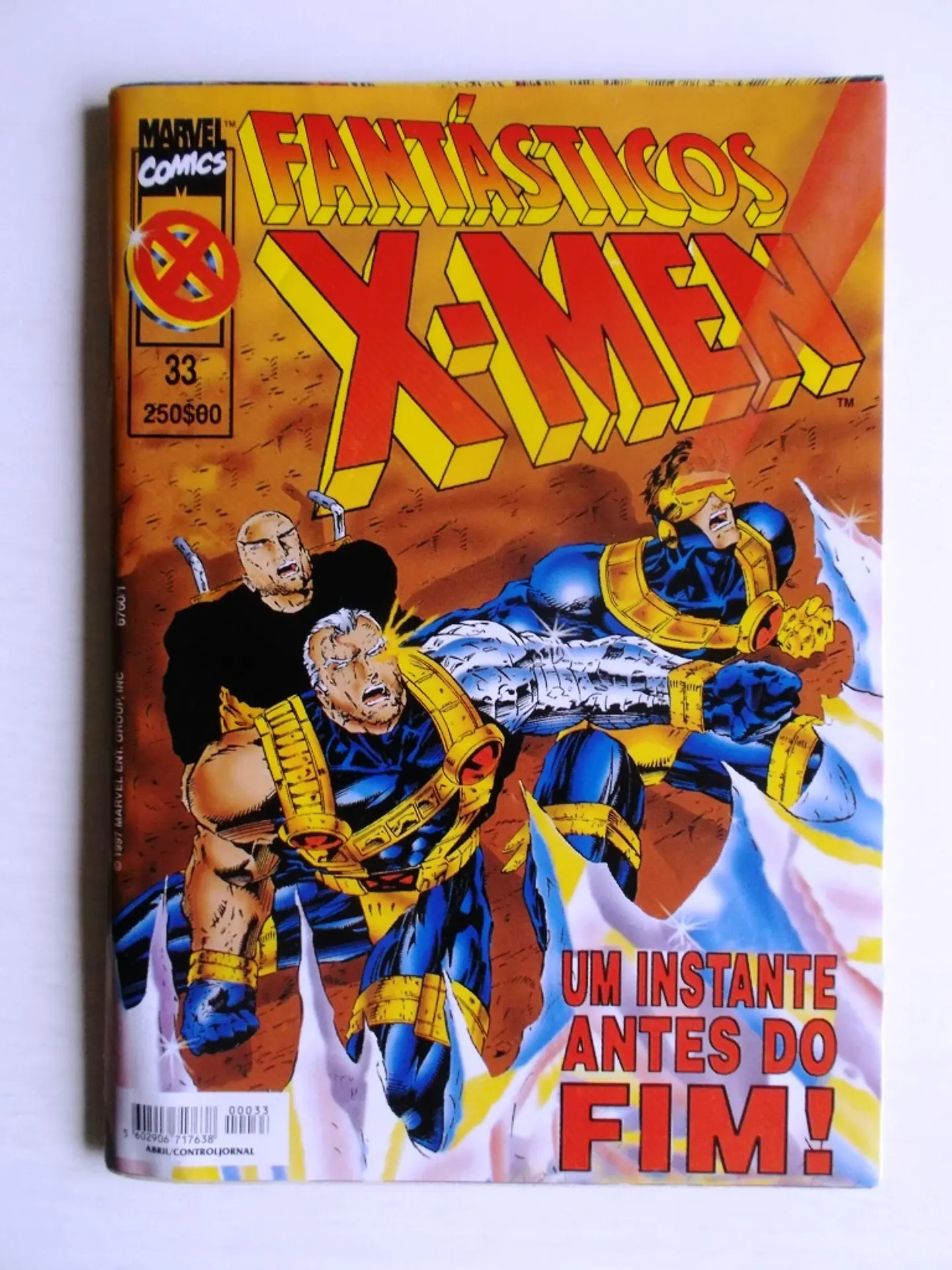 Fantásticos X-Men 33 - Marvel Comics Portugal 1