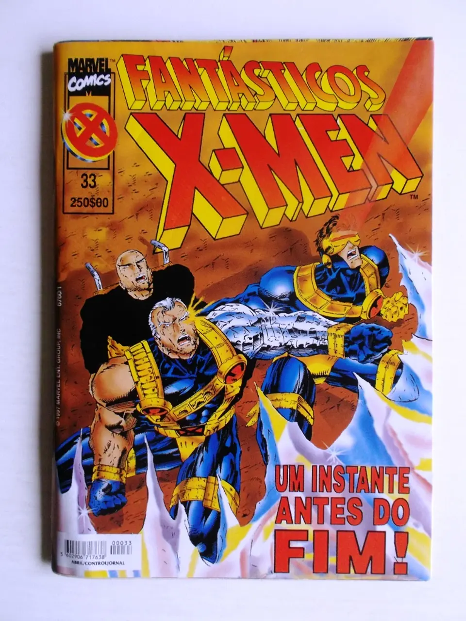 Fantásticos X-Men 33 - Marvel Comics Portugal 1