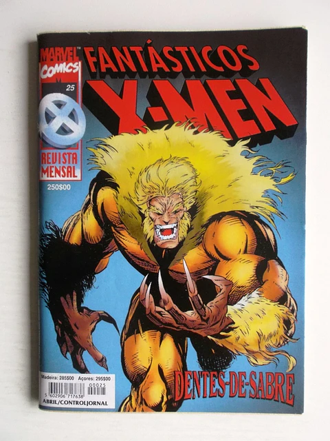 Fantásticos X-Men 25 - Marvel Comics Portugal