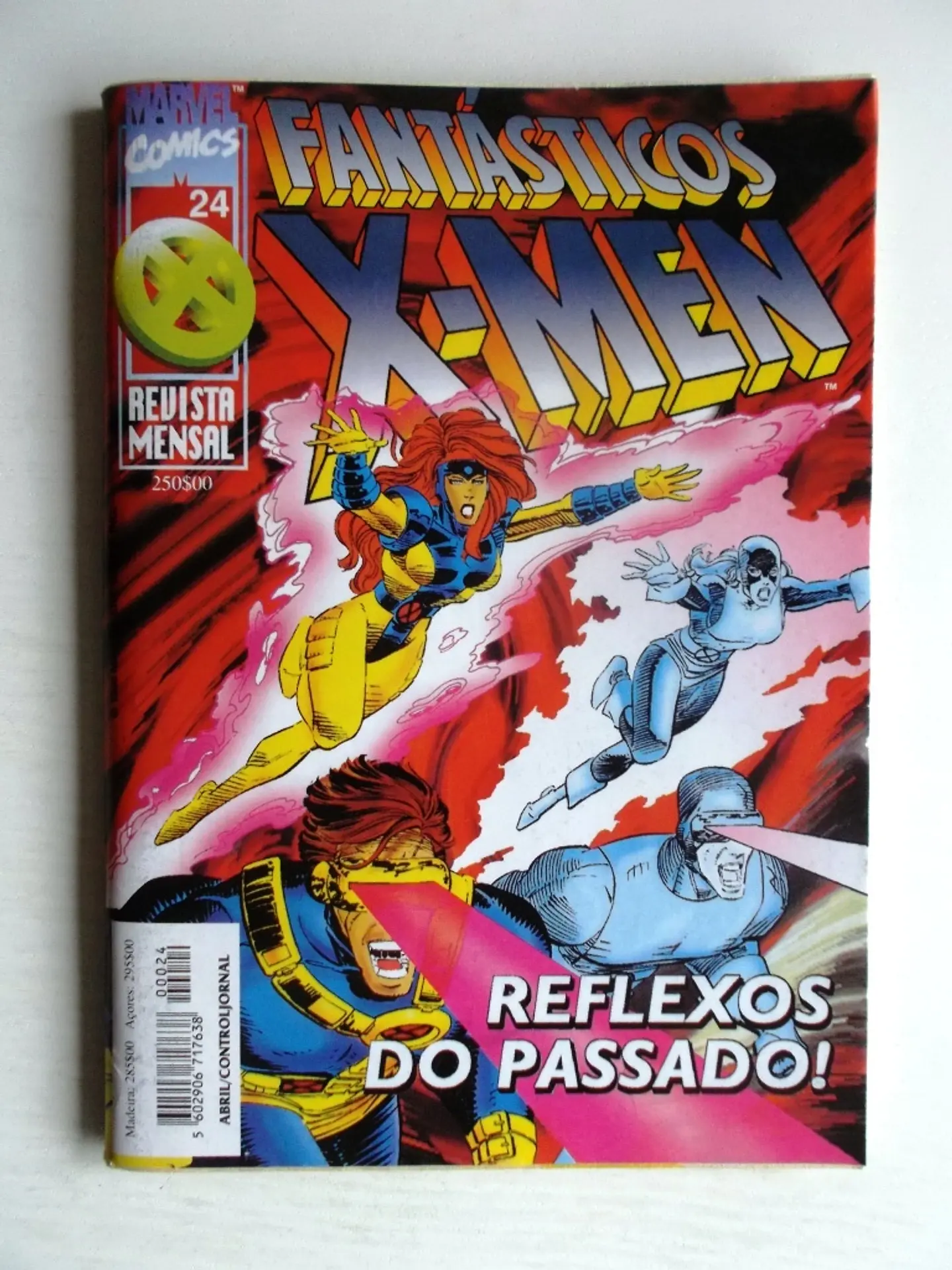 Fantásticos X-Men 24 - Marvel Comics Portugal 1