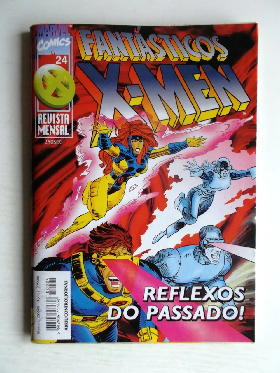 Fantásticos X-Men 24 - Marvel Comics Portugal 1