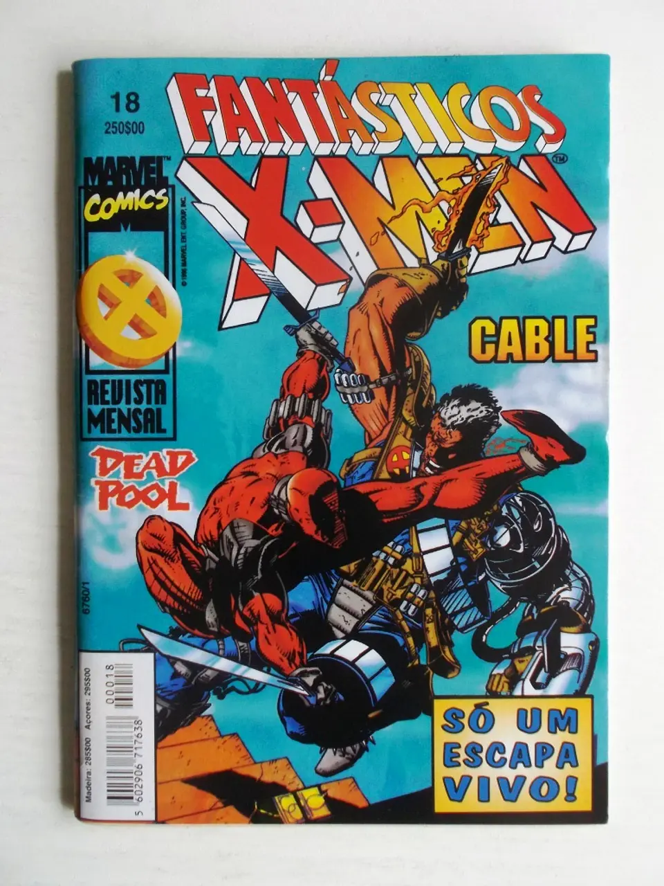 Fantásticos X-Men 18 - Marvel Comics Portugal 1