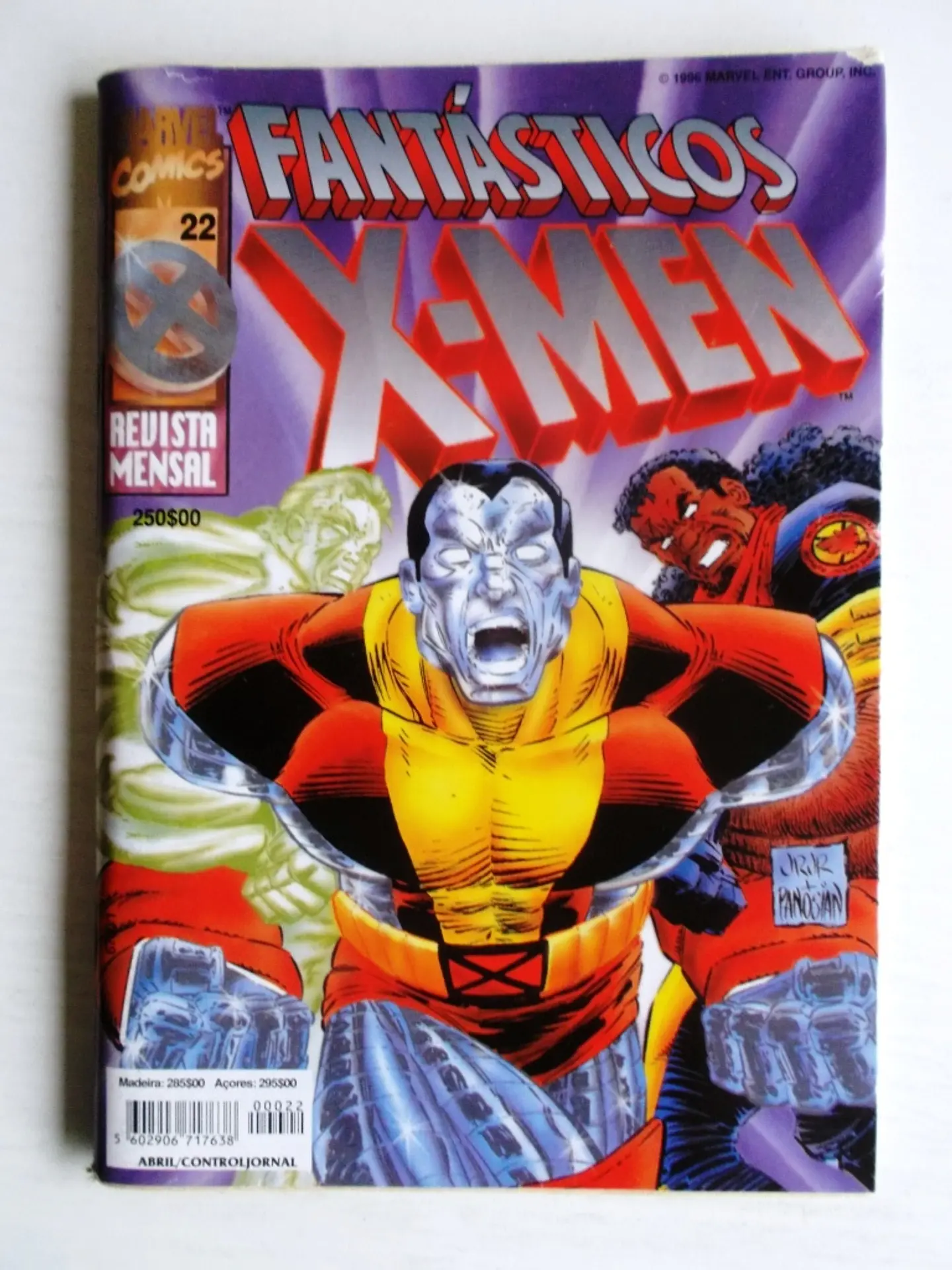 Fantásticos X-Men 22 - Marvel Comix Portugal 1
