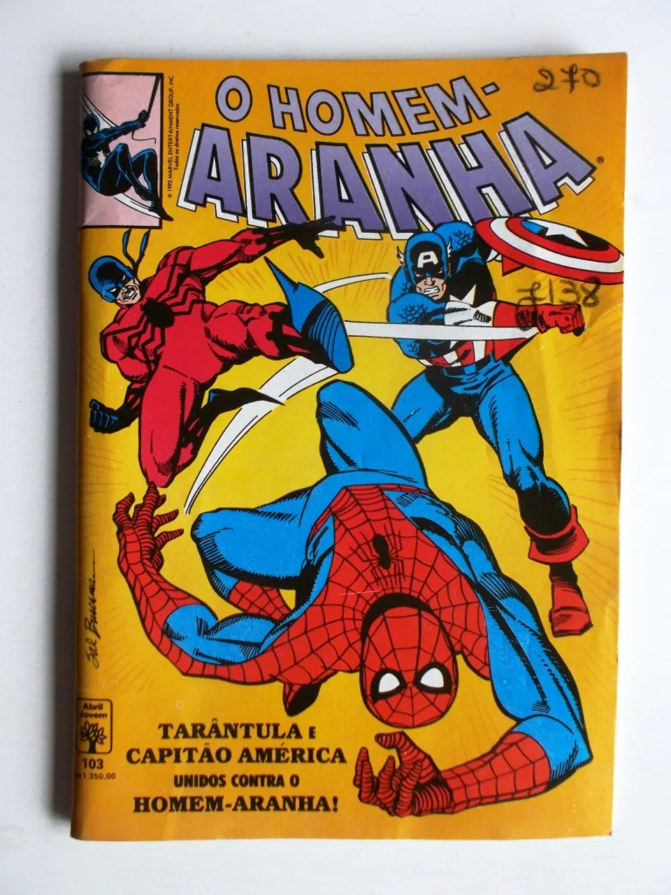 O Homem Aranha 103 - Marvel Comics Brasil 1