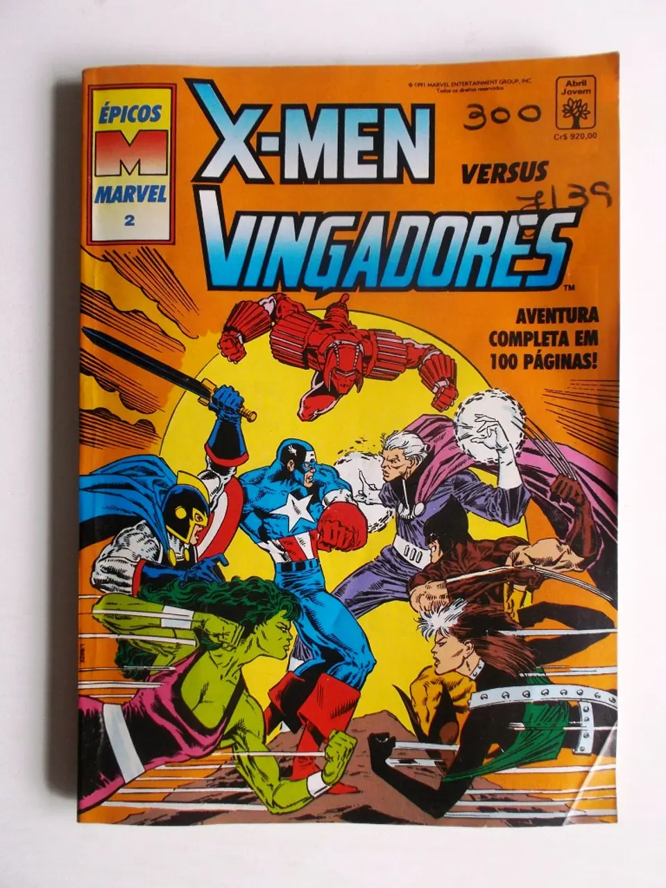 Épicos Marvel 2 - X-Men vs Vingadores - Marvel Comics Brasil 1