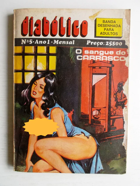 Diabólico 5 - Banda Desenhada Clássica Portuguesa