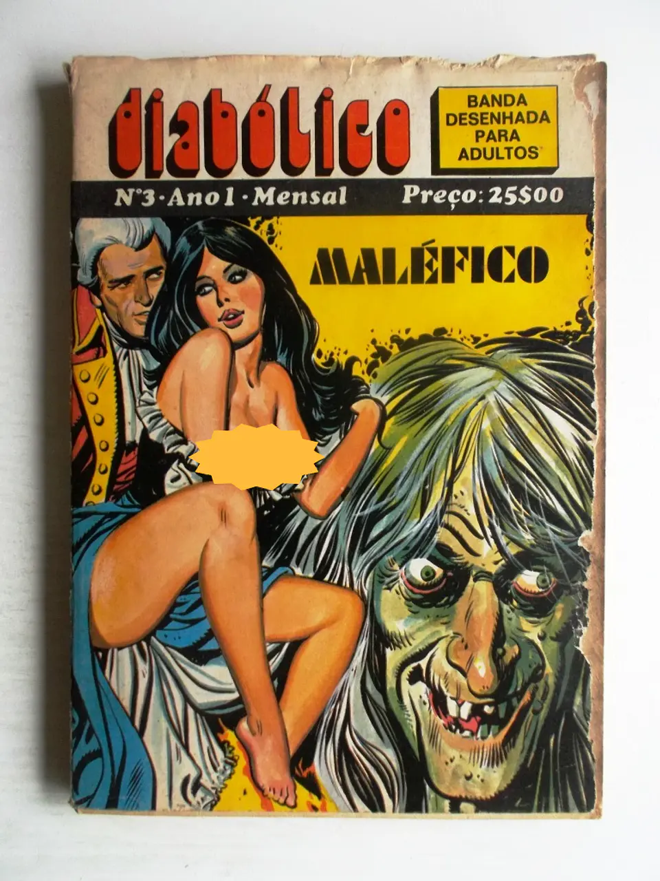 Diabólico 3 - Banda Desenhada Clássica Portuguesa 1