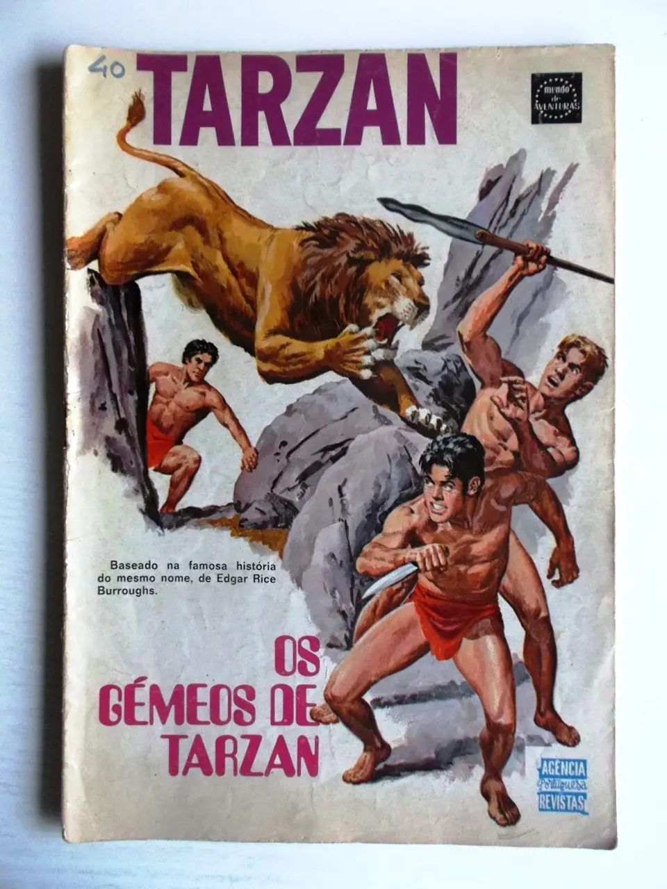 Tarzan 40 | Banda Desenhada Clássica de Aventuras 1