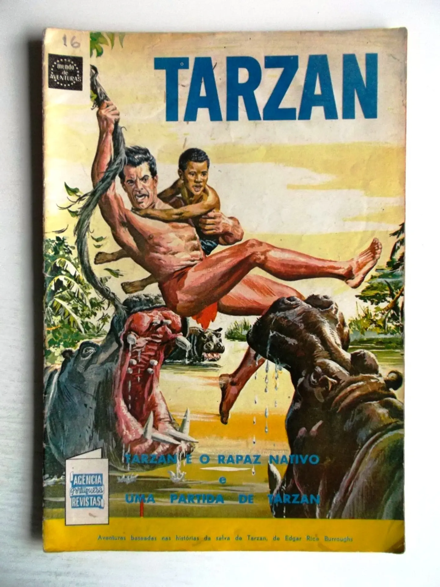 Tarzan 16 | Banda Desenhada Clássica de Aventuras - COPIE 1