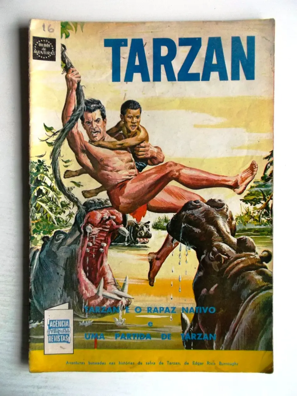 Tarzan 16 | Banda Desenhada Clássica de Aventuras - COPIE 1