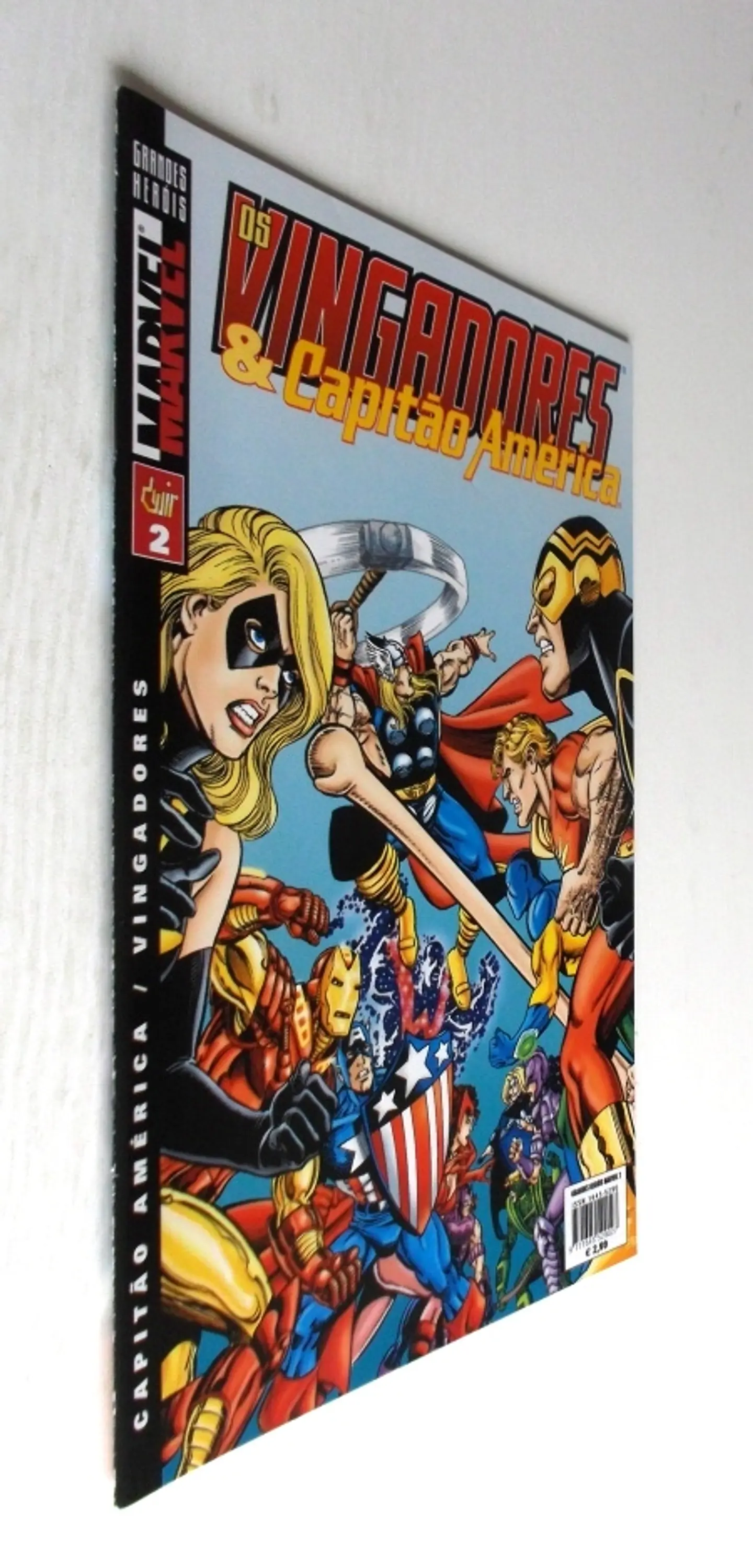 Grandes Heróis Marvel 2 - Vingadores & Capitão América 3