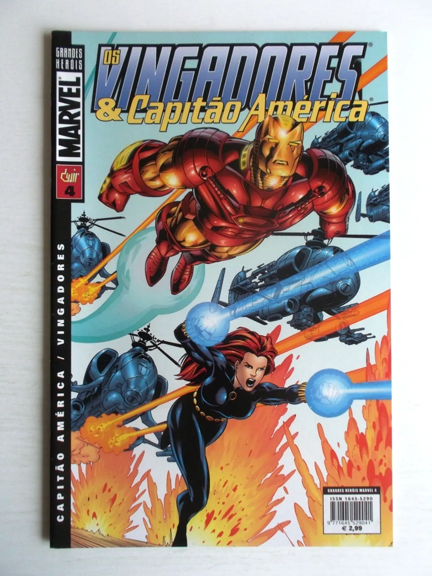 Grandes Heróis Marvel 4 - Vingadores & Capitão América 1