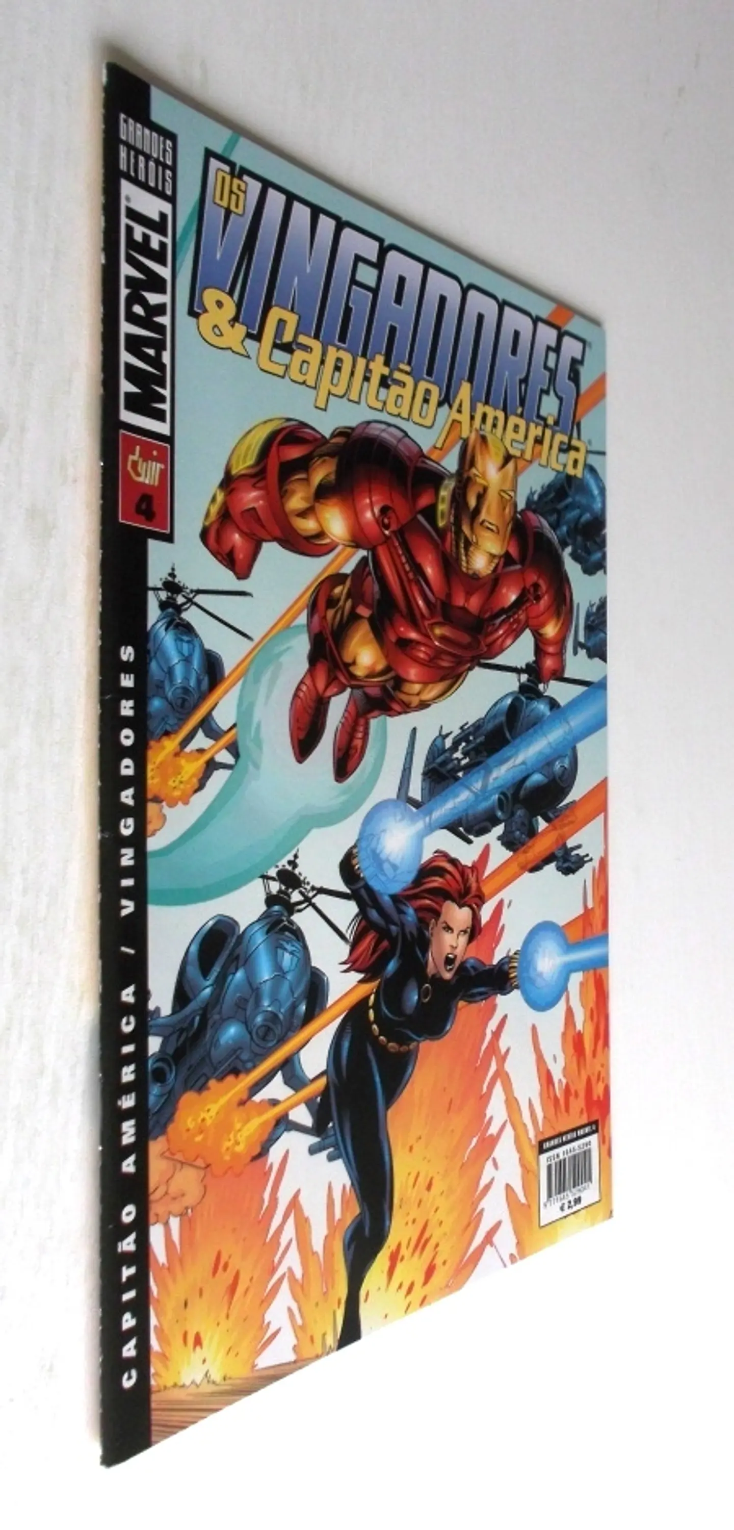 Grandes Heróis Marvel 4 - Vingadores & Capitão América 3