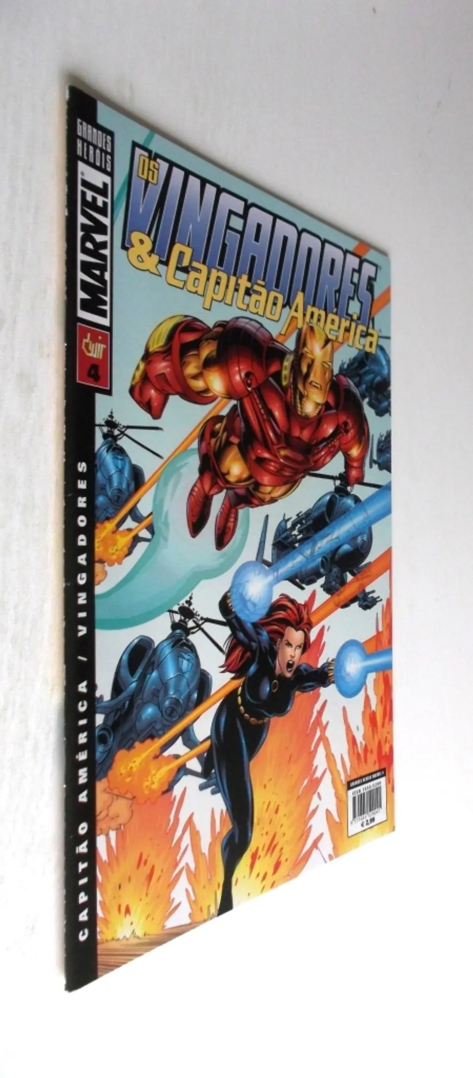 Grandes Heróis Marvel 4 - Vingadores & Capitão América 3