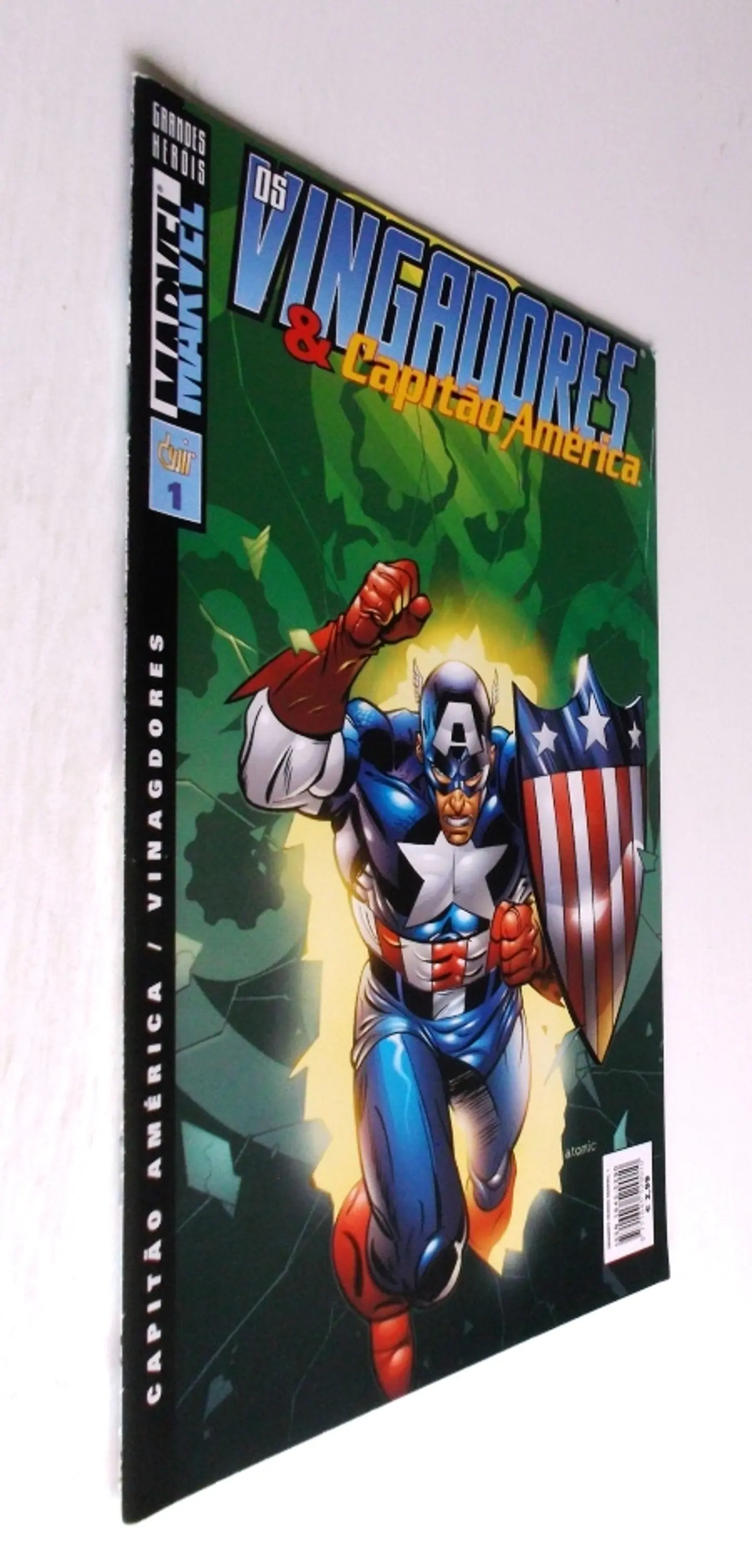 Grandes Heróis Marvel 1 - Vingadores & Capitão América 3