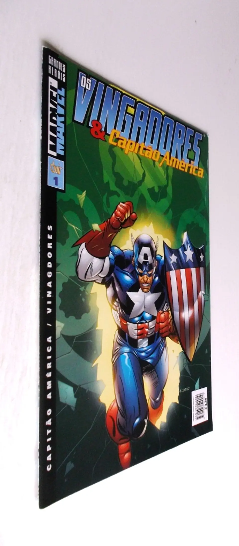 Grandes Heróis Marvel 1 - Vingadores & Capitão América 3