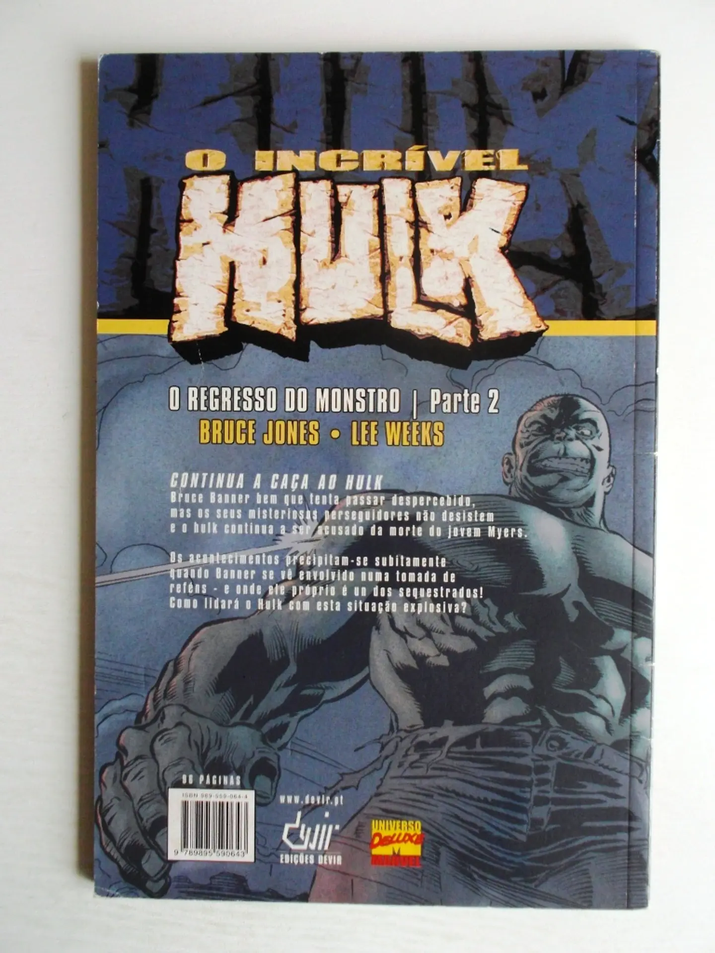 Universo Marvel deluxe 11 - O Incrível Hulk 2