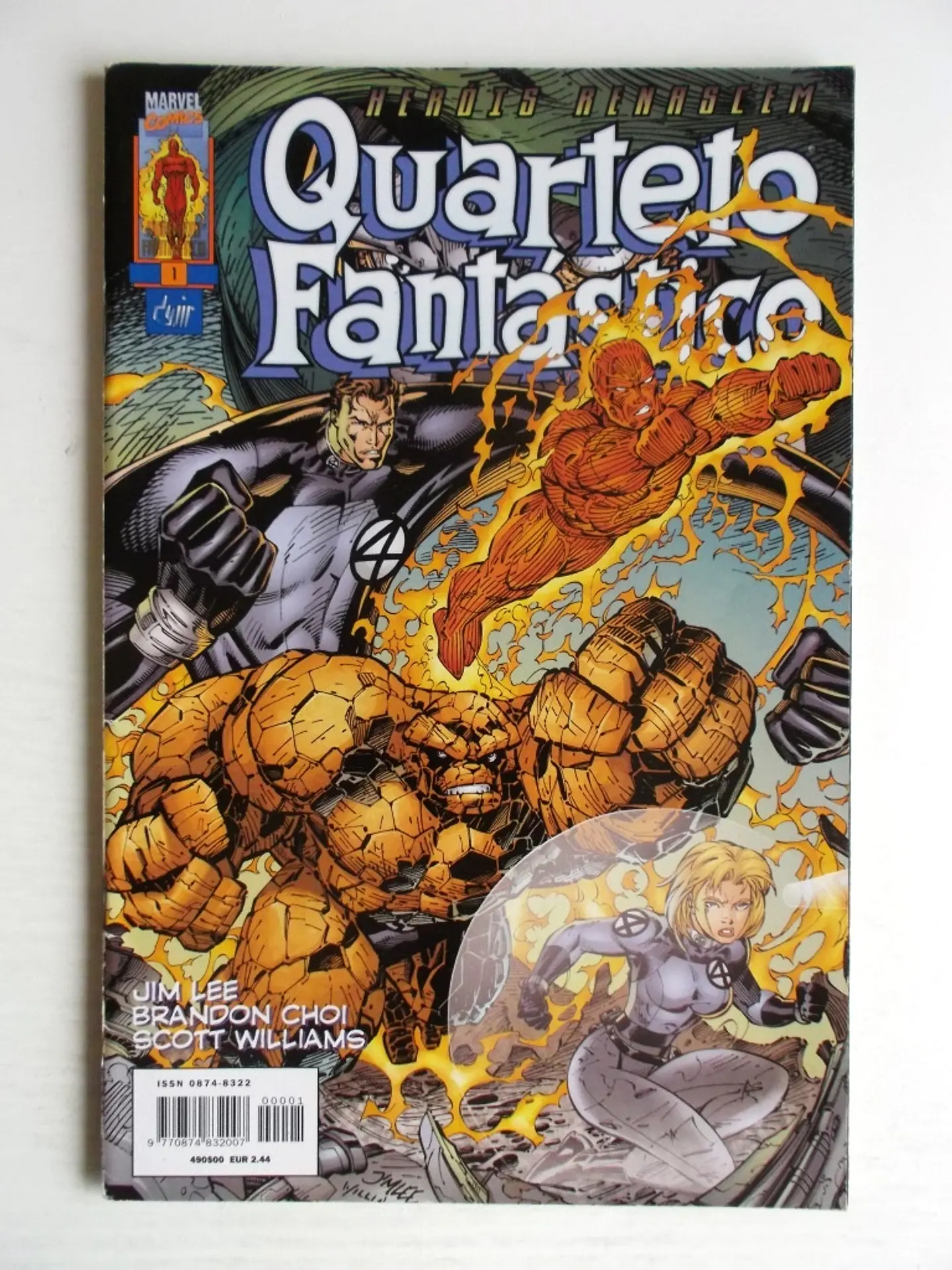 Quarteto Fantástico 1 - Heróis Renascem 1