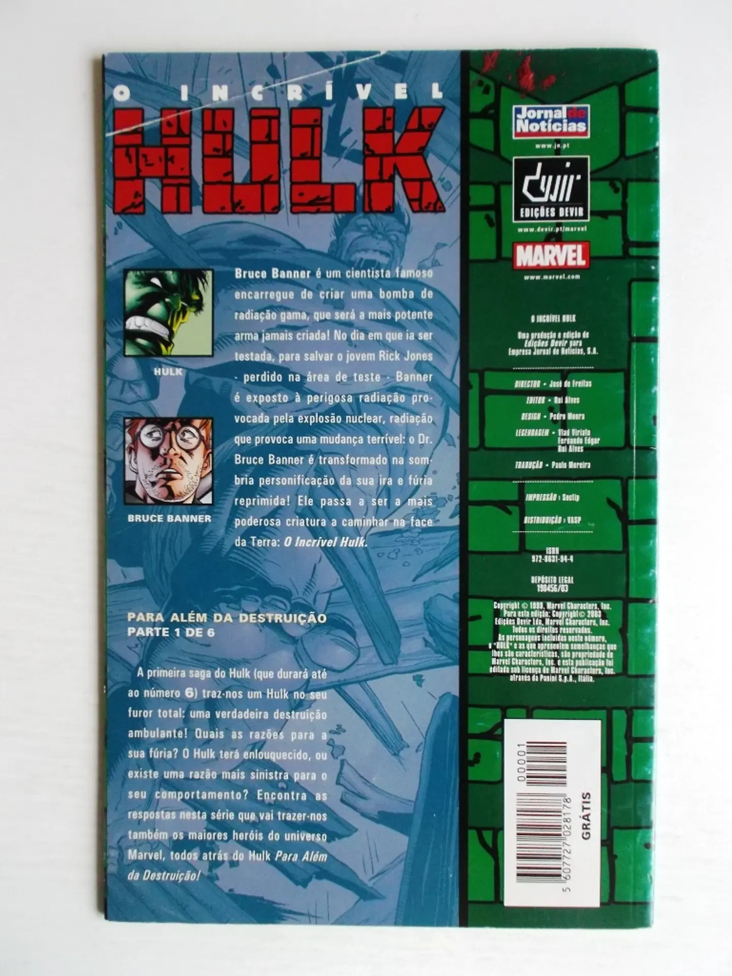 O Incrível Hulk 01 2