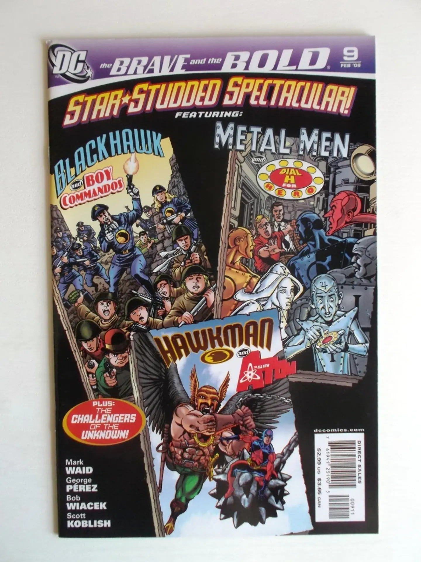 The Brave and the Bold 09 - The Atom; Blackhawk; The Boy Commandos; Dial H for Hero; Hawkman; Metal Men 1
