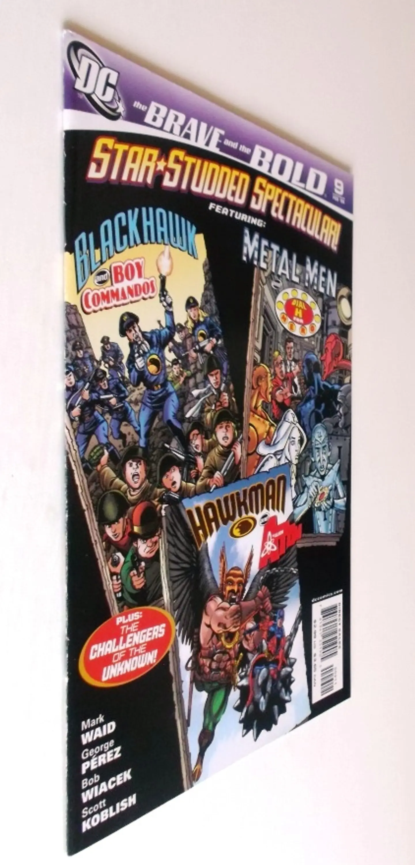 The Brave and the Bold 09 - The Atom; Blackhawk; The Boy Commandos; Dial H for Hero; Hawkman; Metal Men 3