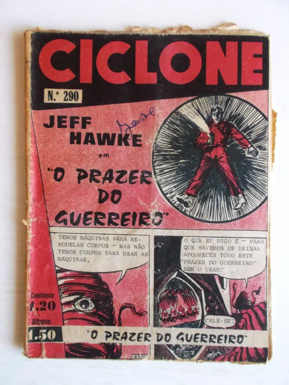 Ciclone 290 - Jeff Hawke 1