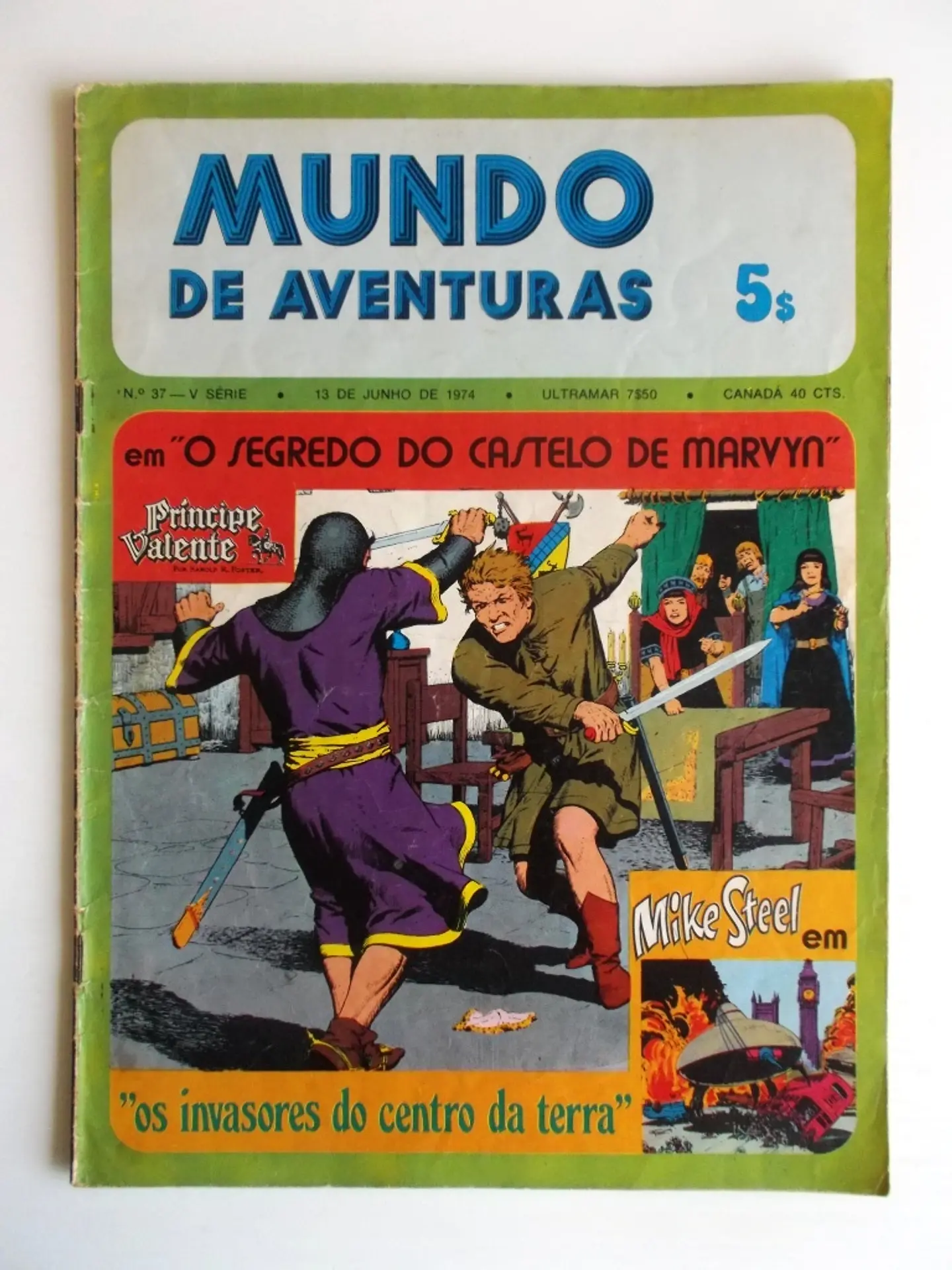 Mundo de Aventuras 037 - Príncipe Valente 1