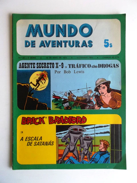 Mundo de Aventuras 033 - Brick Bradford 