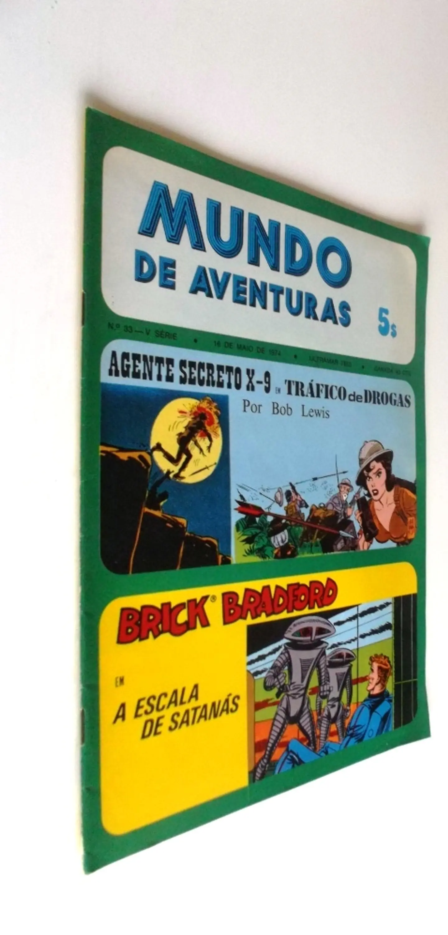 Mundo de Aventuras 033 - Brick Bradford  3