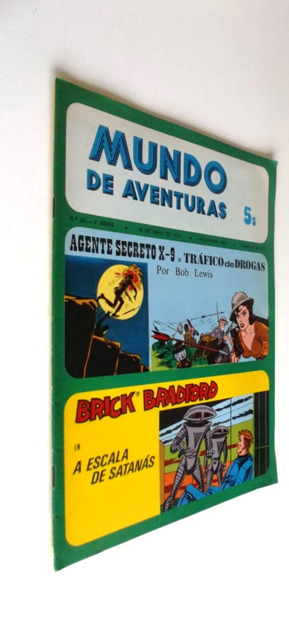 Mundo de Aventuras 033 - Brick Bradford  3