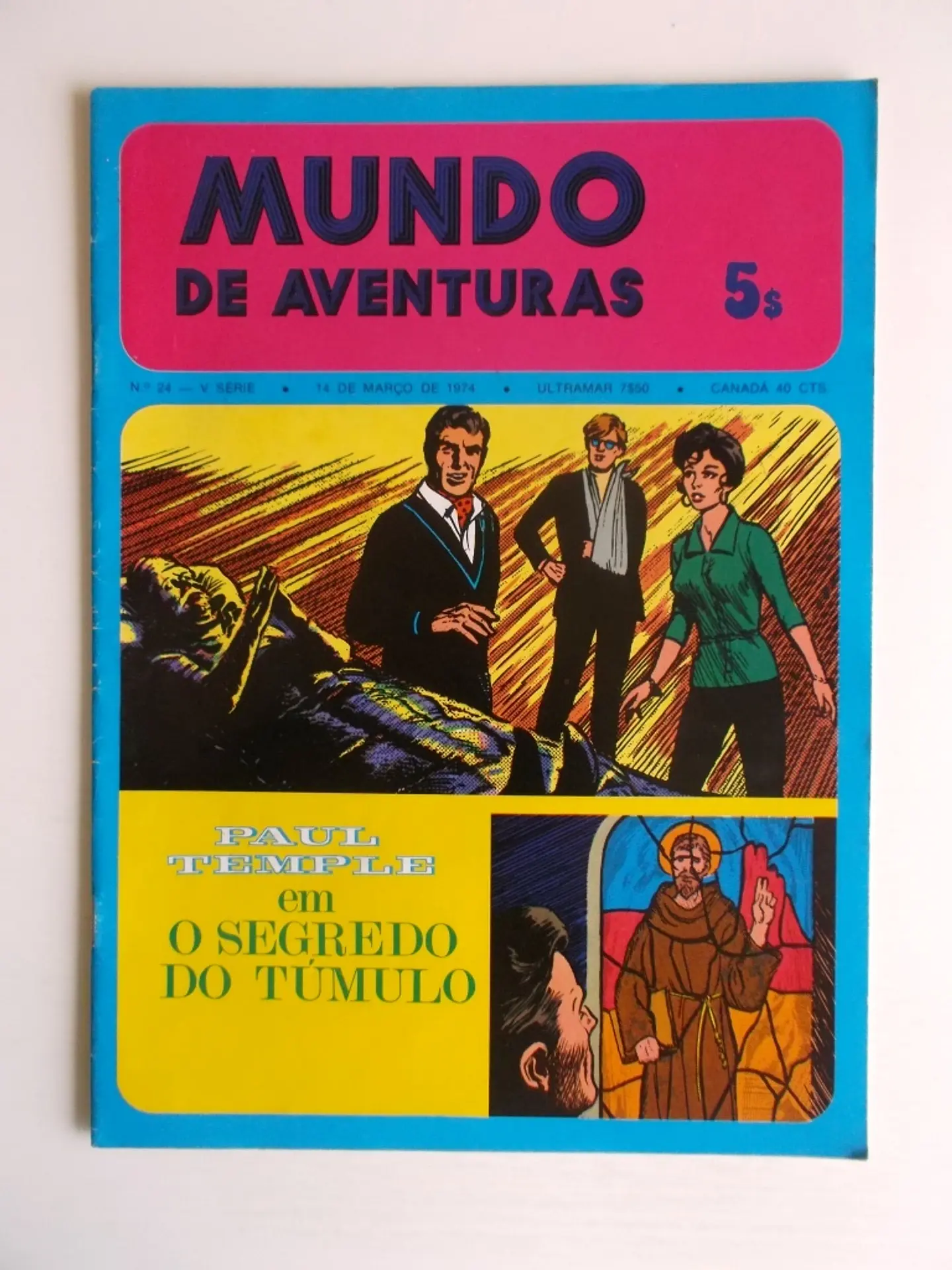 Mundo de Aventuras 024 - Paul Temple  1