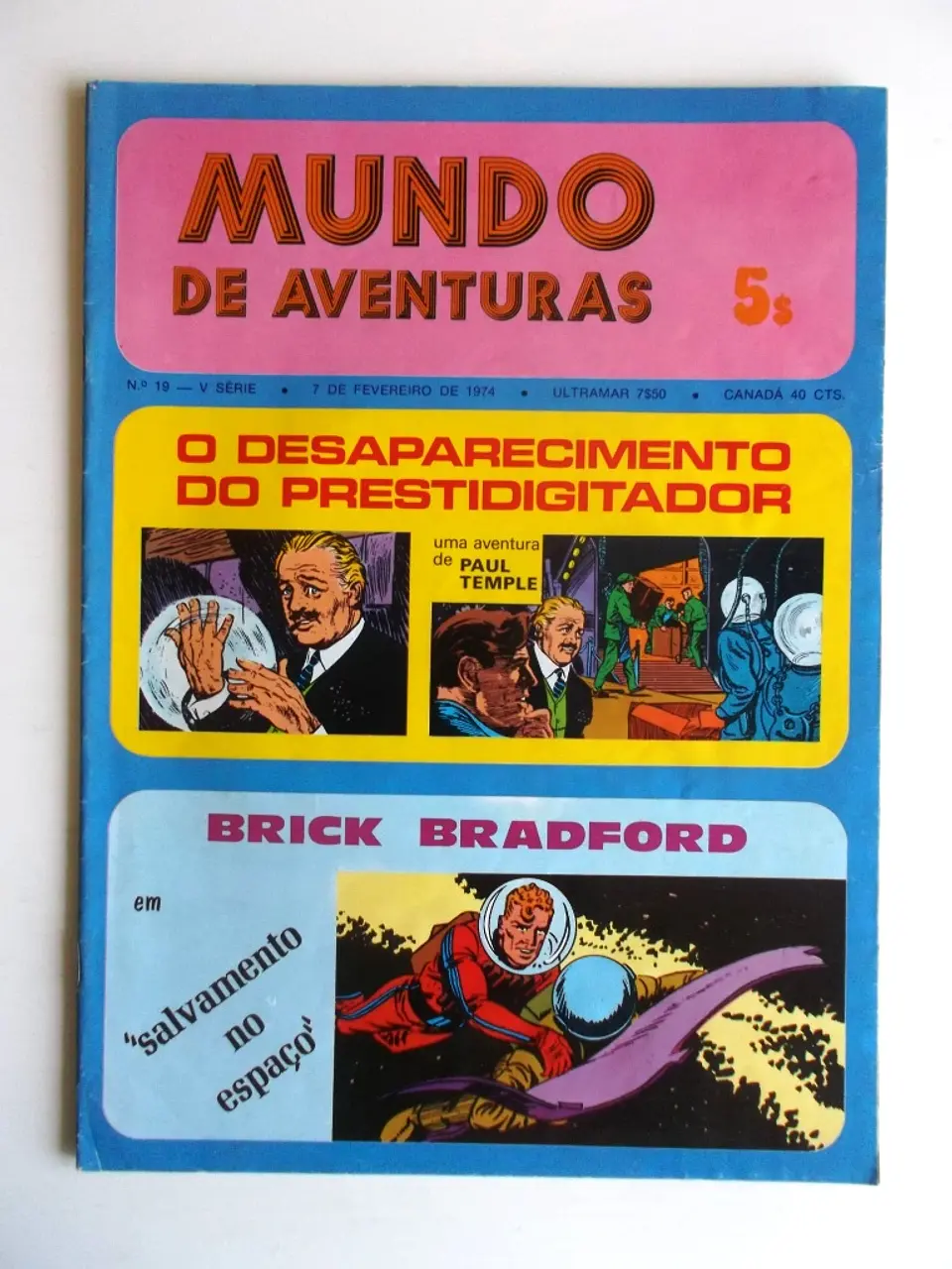 Mundo de Aventuras 019 - Brick Bradford 1