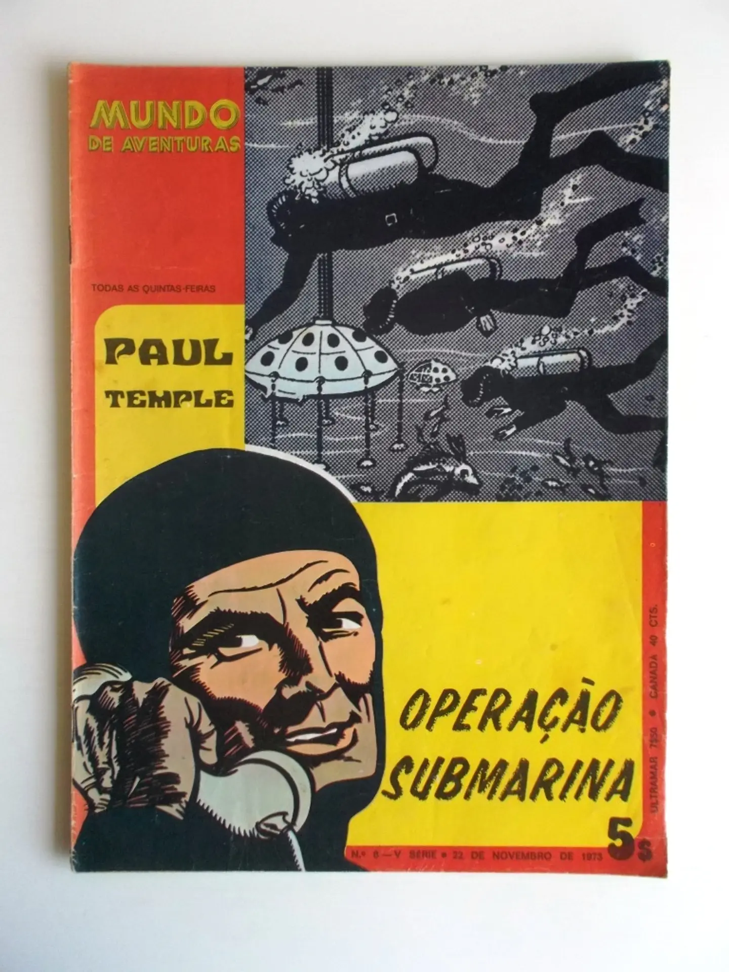 Mundo de Aventuras 008 - Paul Temple 1