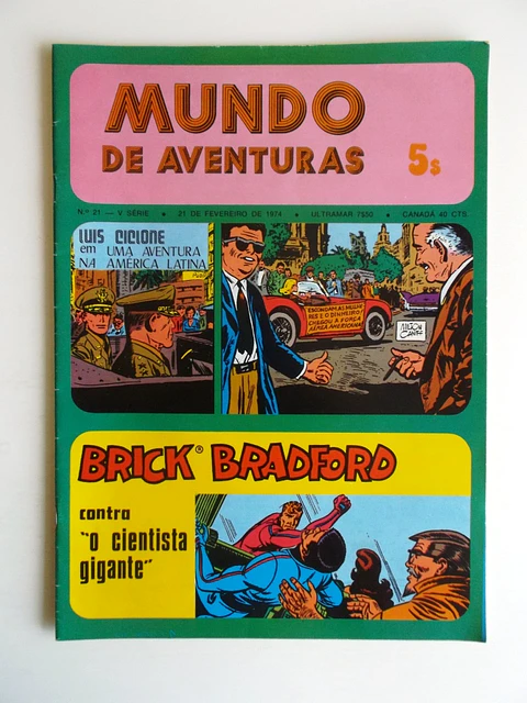 Mundo de Aventuras 021 - Brick Bradford
