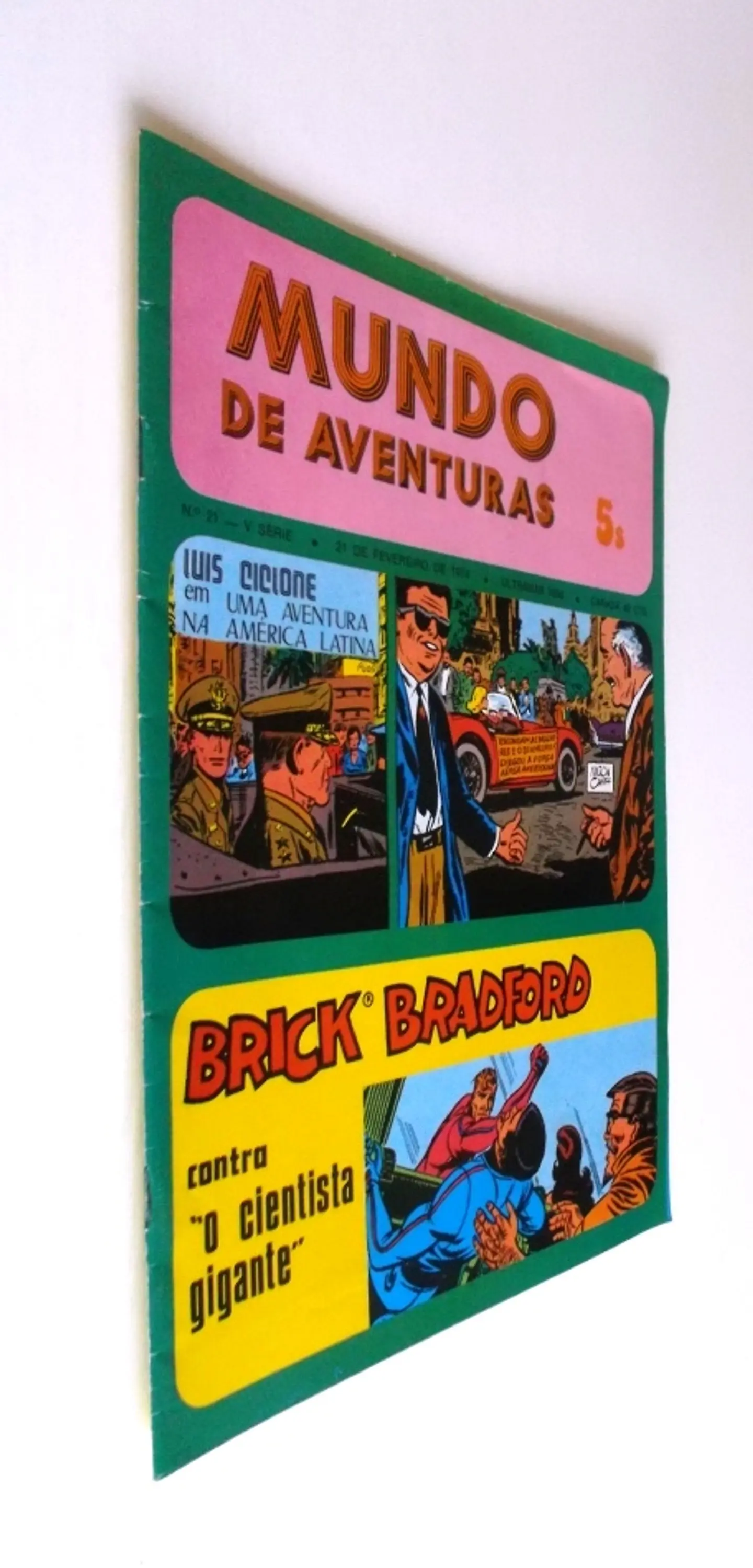 Mundo de Aventuras 021 - Brick Bradford 3